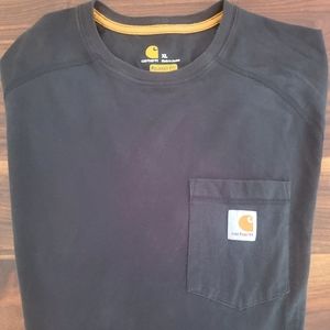 Men's Carhartt Force Relaxed Fit Midweight Short-sleeved Pocket T-Shirt Sz XL